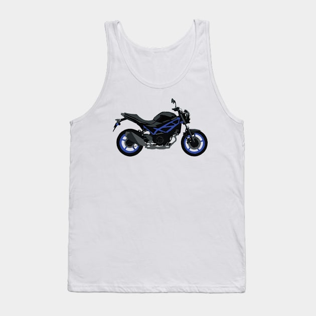 Suzuki SV 650 Motorcycle Tank Top by WiredDesigns